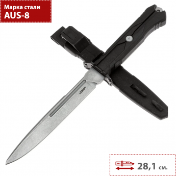 Тактический нож MR.BLADE LESHIY MB390-SW/BK